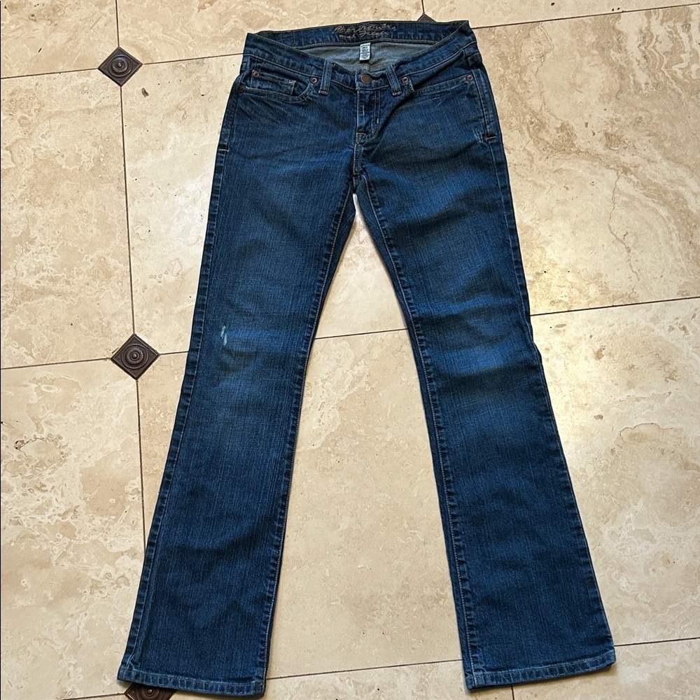 Abercrombie & Fitch Dark Blue Boot Cut Jeans